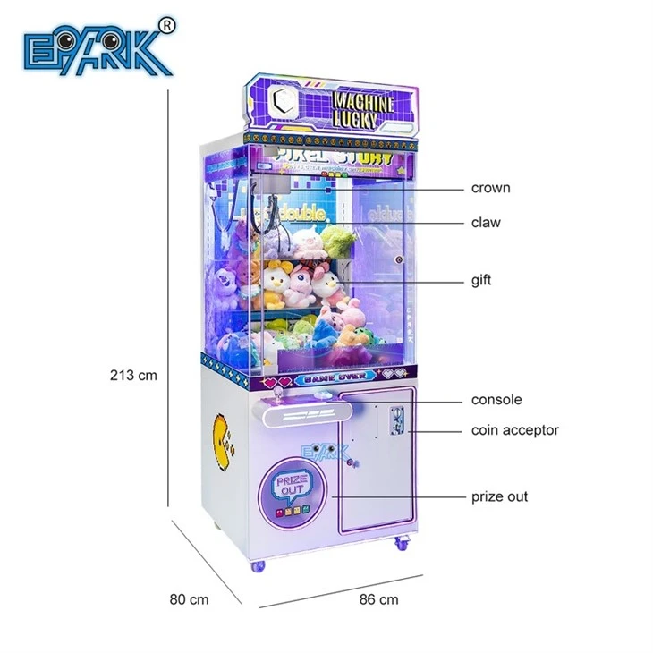 Arcade Machine Coin Operated Lucky Claw Machine