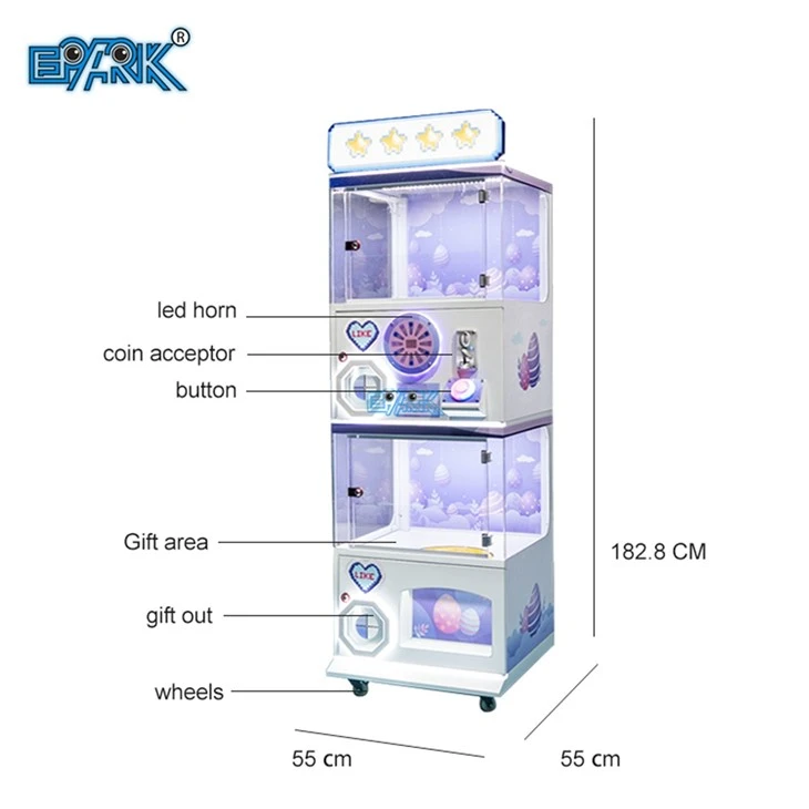Damon Bear Double Layers Gashapon Machine