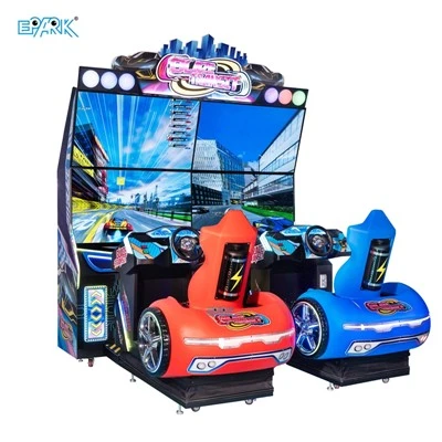 Blaze Transit automašīnu sacīkšu spēles mašīna 2 spēlētāju arkādes braukšanas simulators